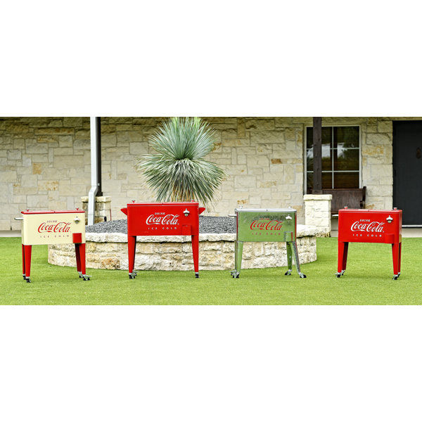 Rolling Cooler Cart Corona Leigh Country MC 47900 Galvanized Rolling Cooler Cart Corona Leigh Country MC 47900 Galvanized